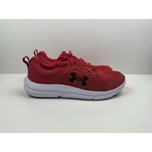 Under Armour Charged Assert 10 Running Shoe Men's Size 9.5 Red/White 3026175-600